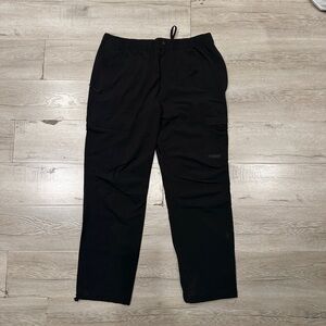 Black H&M cargo Tech Pants